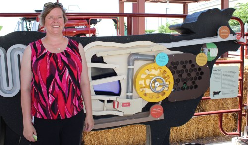 Pamela Braasch, SLSC education director and the GROW exhibit operations manager. All photos by Holly Shanks. 