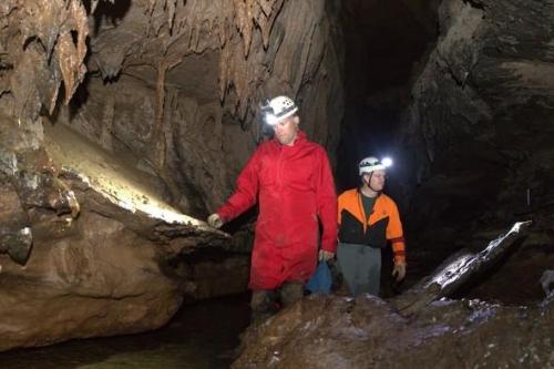 MDC explore a cave